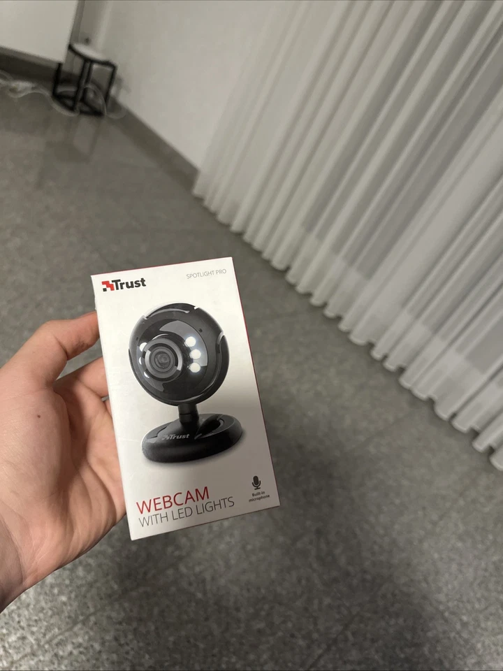 Trust Webcam  Schwarz USB 2.0 1280 x 1024 Pixel Videoauflösung - Bild 1 von 2