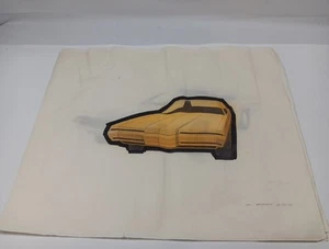 Ford Concept Automobil Illustration Kunst Zeichnung. Deutschland 1967 Lot 0f 3 - Bild 1 von 20
