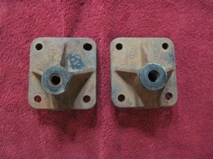 73-87 Chevy GMC Truck 4x4 Front Leaf Spring Shackle Mounts 88-91 Blazer Surburba - Picture 1 of 5