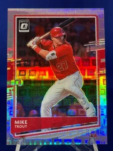 MIKE TROUT 2020 Donruss Optic Pandora /99 #142 Angels - Picture 1 of 3