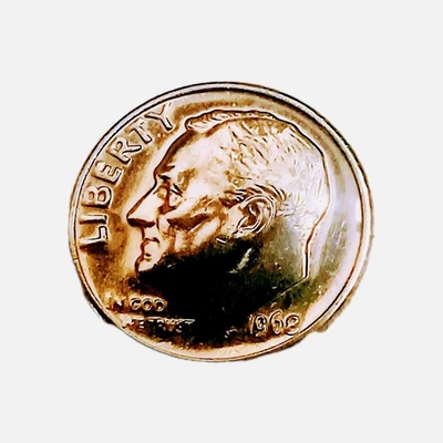 Moneda de diez centavos Mark Roosevelt 1968 sin como nueva. Bandas casi completas muy bonitas Foto 1 de 4