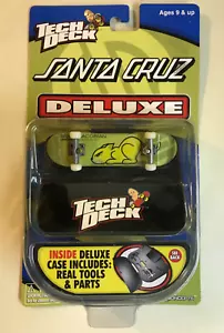 Nuevo Antiguo Stock - Tech Deck Santa Cruz Deluxe 9046 Patineta Diapasón y Herramientas - Imagen 1 de 5