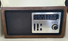 Vintage Zenith Table Top AM/FM Radio Wood Grain Works Great 1970s Home Decor
