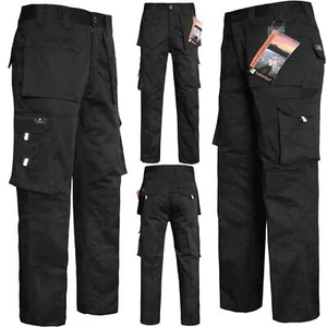 Leichte Herren Combat Cargo Arbeitshose mit Kniepolstertaschen GR 30 -48 - Bild 1 von 1