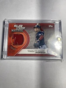2021 Topps Trea Turner Major League Material RED /25 RELIC/PATCH MLM-TT🔥🔥 - Picture 1 of 2