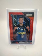 2018-19 Panini Prizm Red Prizm 24/88 Jarred Vanderbilt #42 Rookie RC Nuggets 