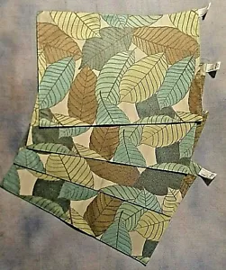 Pier I Imports Set di 4 Tovagliette Verde Paralume Foglie 19" X 13" - Foto 1 di 5