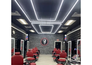 Doppelrahmen Rechteckig LED Garage Werkstatt Detailleuchten, Werkstatt, Handel - Bild 1 von 5