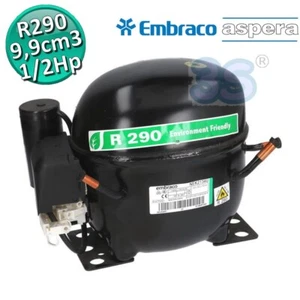 R290 Compresor de Gas LBP 1/2 CV 9,99 cm3 Embraco Aspera NEK2134U - Imagen 1 de 1