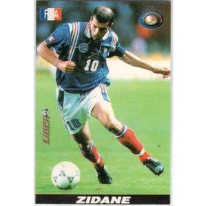 ZINEDINE ZIDANE - FIFA WORLD CUP FRANCE 98 CARD - PERU, YEAR 1998 - Picture 1 of 2