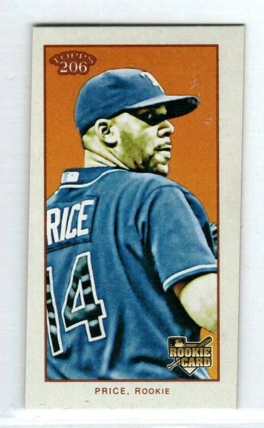 2009 Topps 206 Mini Piedmont #181a David Price (ref 163301) - Image 1 of 1
