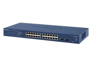 Défectueux ! NETGEAR GS724T-400EUS ProSAFE 24 Ports - Photo 1/4