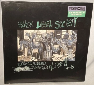 LP BLACK LABEL SOCIETY Alcohol Fueled Brewtality Live (2LP Vinyl, RSD) NEW MT SS Foto 1 de 2