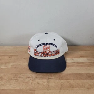 Vintage Syracuse Orangemen #1 Apparel Hat White - Picture 1 of 11