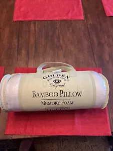 Golden Quality Bedding Bamboo - Memory Foam Pillow- QUEEN - One Pillow New - Picture 1 of 6