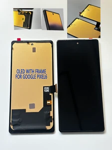 Véritable cadre de remplacement numériseur écran tactile Google Pixel 6 OLED - Photo 1 sur 8