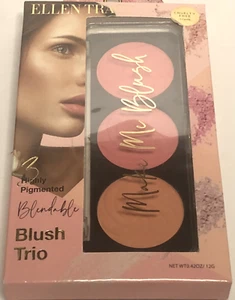 Ellen Tracy 3 Highly Pigmented Blendable Blush Trio 0.4 OZ/12G 1 Set - Picture 1 of 2