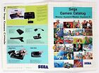 1990 SEGA Master System II Werbeflyer/Poster Ghouls 'N Ghosts/Ultima / Y's /