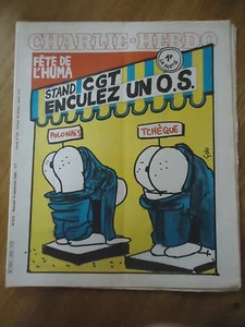 CHARLIE HEBDO N°513 POLOGNE FETE HUMANITE HUMA CGT GOLO GEBE REISER 10 sept 1980 - Picture 1 of 1