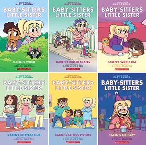 Baby-Sitters Little Sister Graphic Novels, 1-6 Books Set By Ann M. Martin - Picture 1 of 4