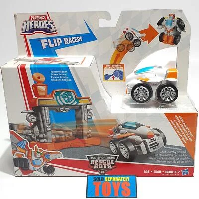 Playskool Heroes Transformers AIRPORT BLASTOFF BLADES RESCUE BOTS flip racers - Image 1 of 4