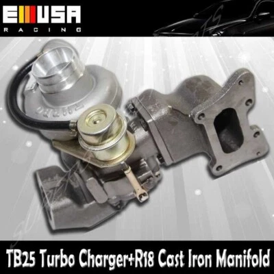 Turbocompresor TB25 + colector apto para Honda Civic EX 2006-2011 cupé 2P/sedán 4P 1,8 L Foto 1 de 4
