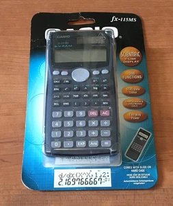 Casio fx-115MS wissenschaftlicher Taschenrechner Studium Schule Beruf NEU & OVP - Bild 1 von 3