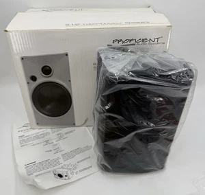 Altavoces interiores exteriores Proficient AW525BLK de 5,25 pulgadas 4 ohmios negros individuales nuevos en caja - Imagen 1 de 8