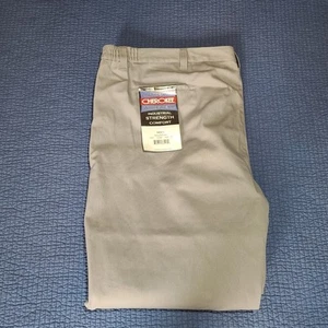 Mens Cherokee Workwear Light Gray Pants New W/Tags 60X36 Big & Tall - Bild 1 von 11