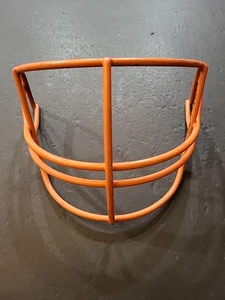 SCHUTT ORANGE FOOTBALL HELM GESICHTSMASKE - MITTE 80er ANFANG 90er - VINTAGE - Bild 1 von 7