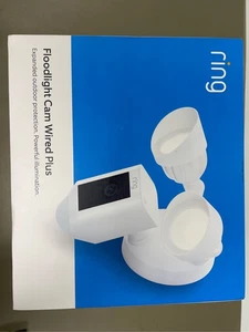 Ring Floodlight Cam Plus Wired Smart Security Camera With Motion Activated Led L - Picture 1 of 2