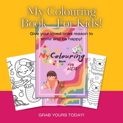 KIDS eBOOK - 📖 My Colouring Book – For Kids - Image 1 of 3