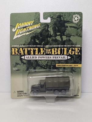 Johnny Lightning 1/64 WWII CCKW 66 GMC TRUCK camion militare - Immagine 1 di 4