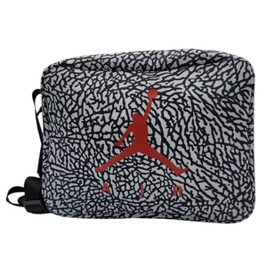 Nike Jordan Jumpman Sneaker Shoe Box Bag Black Elephant Print Travel Duffel Case - Picture 1 of 10
