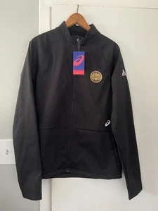 NUEVA Chaqueta para Correr City of Los Angeles Marathon x ASICS Lam Forrada de Vellón Mediana - Imagen 1 de 9