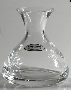 Time Tree Handmade Clear Turkish Glass Flared Vase Height 13cm - Picture 1 of 2