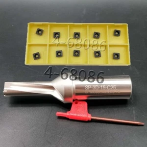 SP-15-C25-3D U Wendebohrer Φ15mm C25 -3D + SPMG050204 Hartmetalleinsatz - Bild 1 von 6