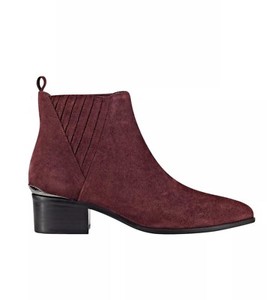 guess red booties