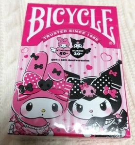 BICYCLE Playing Cards Sanrio My MELODY 50th KUROMI 20th Japan New Magic tricks - Picture 1 of 4