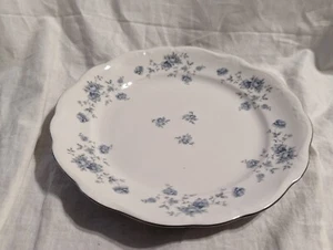 1970's Johann Haviland Bavaria "Blue Garland" Replacement Salad/Bread Plate  - Picture 1 of 9