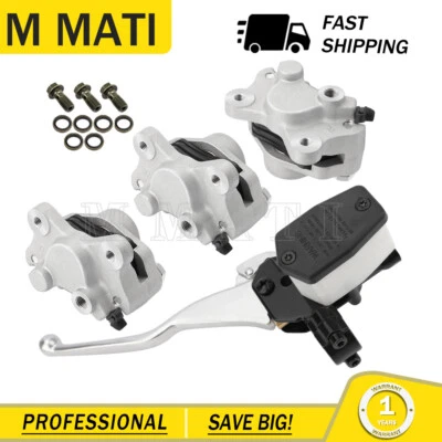 Brake Calipers & Master Cylinder for Arctic Cat 300 400 500 2x4 4X4 1998-2002 - Image 1 of 4