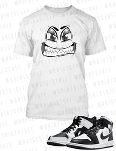 Graphic Attitude Face Tee Shirt To Match Jordan 1 Split Block Big & Tall Small - Picture 1 of 1