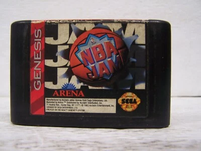 NBA Jam (Sega Genesis) Cartridge Only - Image 1 of 3