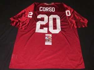 JERSEY NIKE COSIDA LEE CORSO FIRMADO ESTADO FLORIDA SEMINOLES ESPN GAMEDAY JSA CERTIFICADO DE AUTENTICIDAD - Imagen 1 de 6