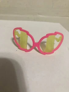 LOL OMG SURPRISE DOLL  ACCESSORIES GLASSES NEONLICIOUS PINK YELLOW SUNGLASSES - Picture 1 of 2