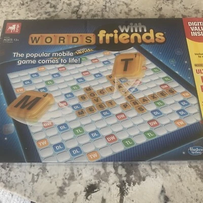 NEW - Words with Friends Magnetic Game & Message Board Zynga + FREE Digital Code - Image 1 of 4