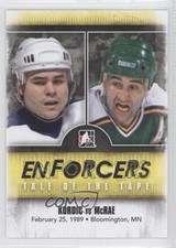 2011-12 ITG Enforcers John Kordic Basil McRae Kordic vs McRae #48