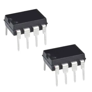 93C06 ( x 2 pieces ) Fairchild EEPROM 256 Bits Dip8 - Imagen 1 de 1