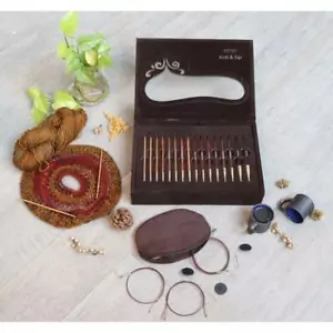 Knitter's Pride Knit & Sip Interchangeable Knitting Needles Holiday Gif Set - Picture 1 of 3