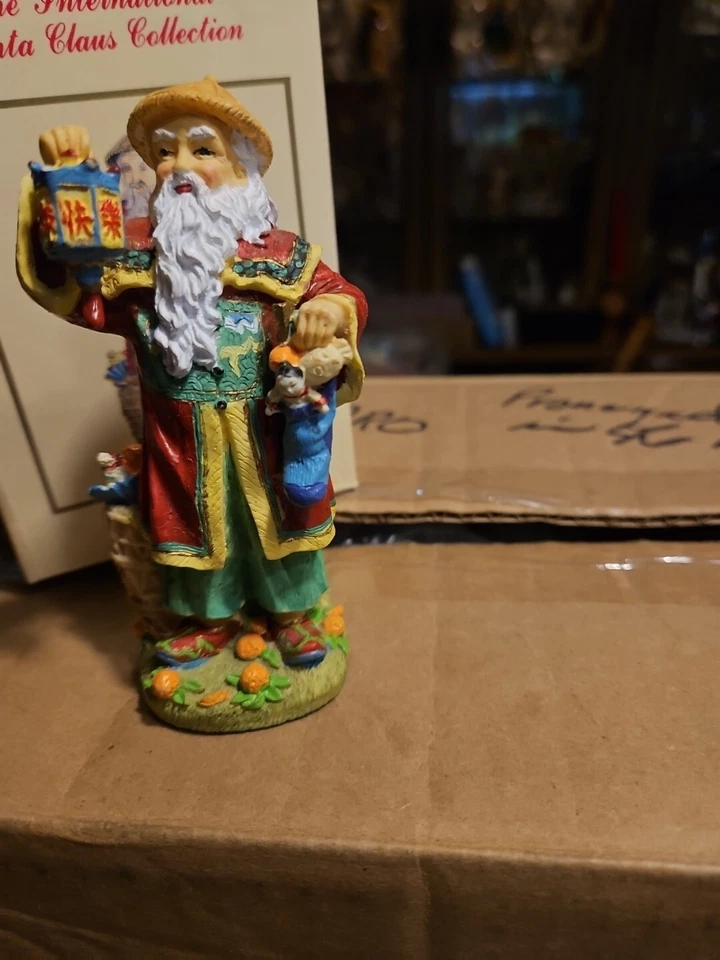 The International Santa Claus Collection Old Father China Figure Christmas